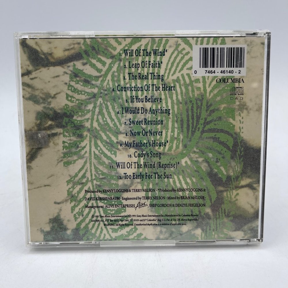 Leap Of Faith Kenny Loggins CD, 1991 - Picture 2 of 7